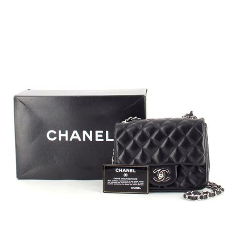 collector square chanel timeless mini